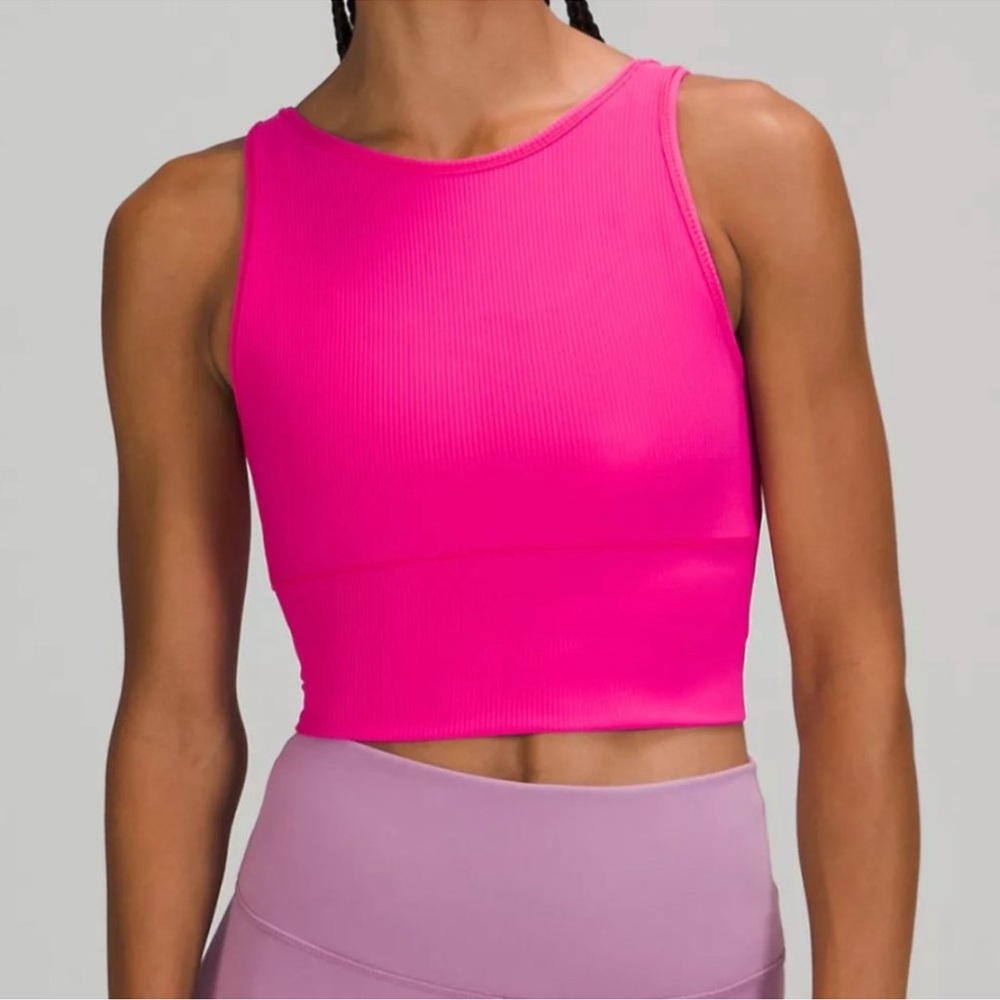 Lululemon Athletica Tank Top size 6 Pink